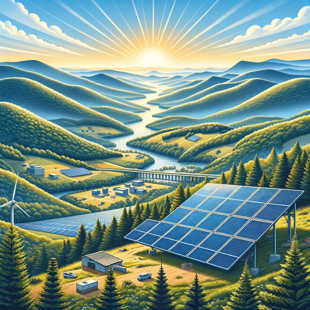 West Virginia solar panel installation